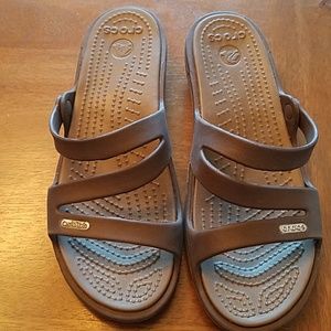 Croc sandals size 7